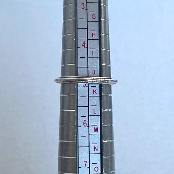 Sterling Silver 925 Bezel Set Marquise Amethyst Solitaire Ring Sz 5 - Picture 9 of 16